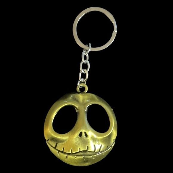 KEY RING, NIGHTMARE BEFORE CHRISTMAS IN BRONZE TONE - Picture 3 of 3